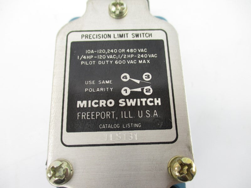 MICRO SWITCH 1LS131 480VAC 10A NSNP