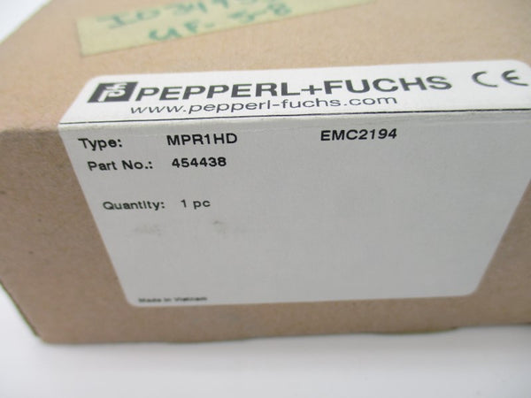 PEPPERL+FUCHS MPR1HD 454438 NSMP
