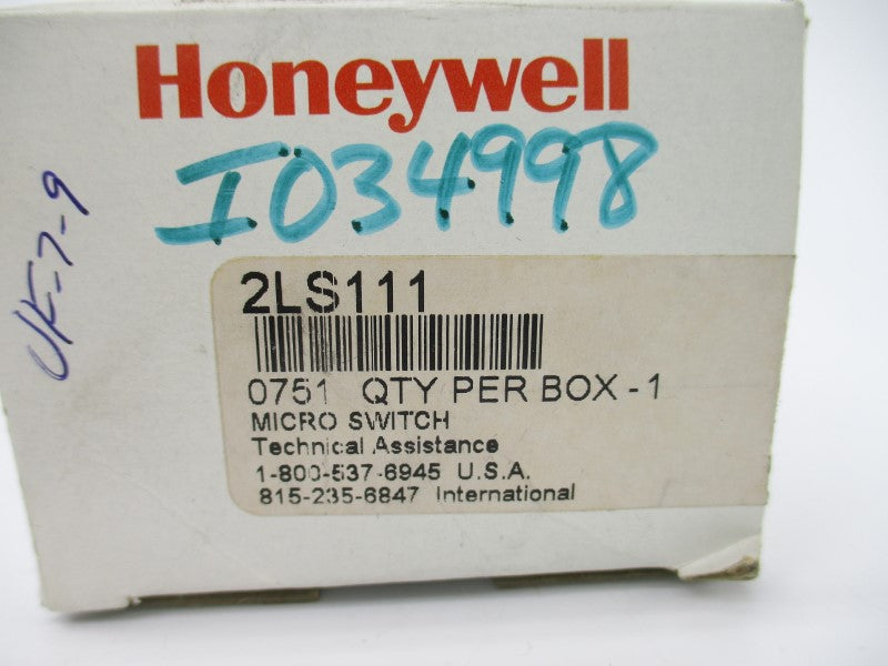 HONEYWELL 2LS111 600VAC 10A NSMP