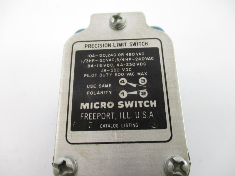 MICRO SWITCH 1LS1 600VAC 10A (AS PICTURED) NSNP