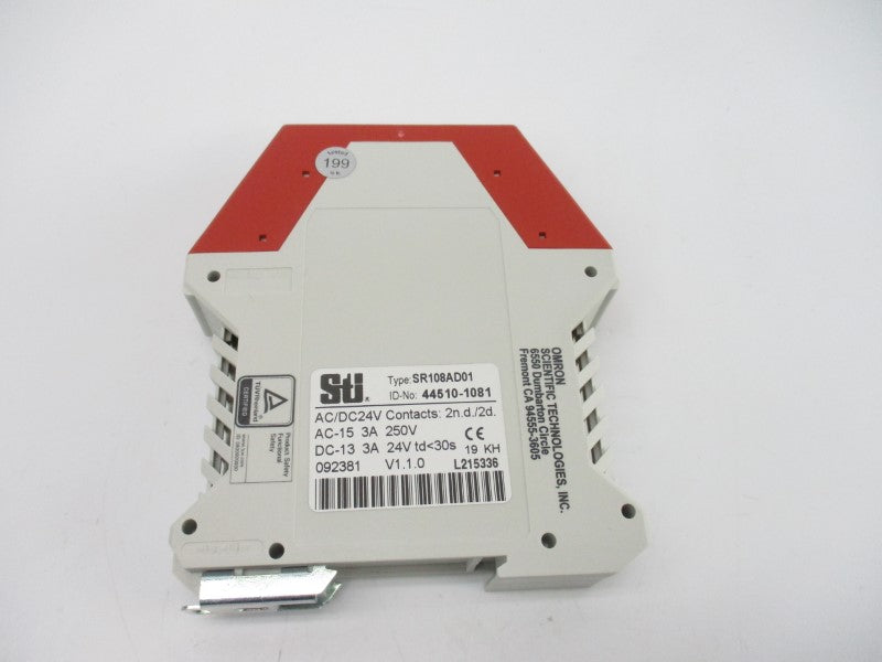 STI 44510-1081 SR108AD01 24VAC/DC 3A NSMP
