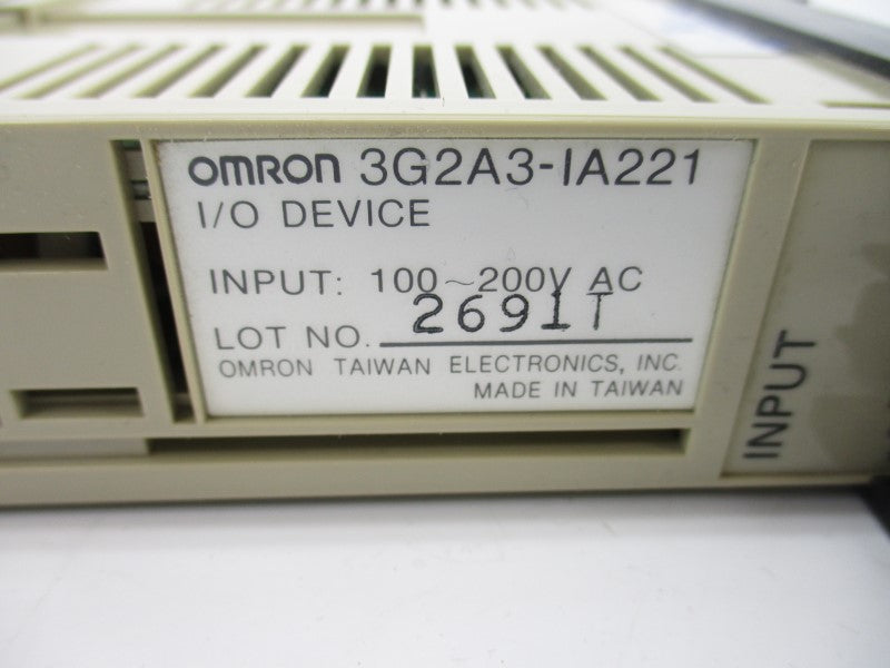 OMRON 3G2A3-IA221 100-200VAC UNMP