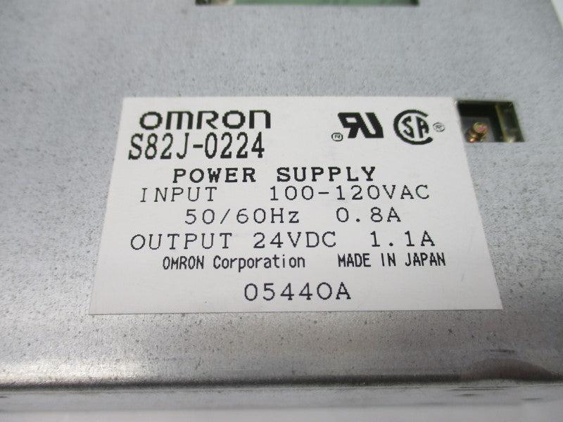 OMRON S82J-0224 100-120VAC 0.8A UNMP