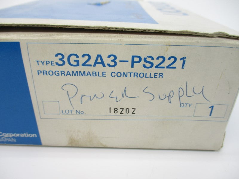 OMRON 3G2A3-PS221 170-264VAC 1.5A NSMP