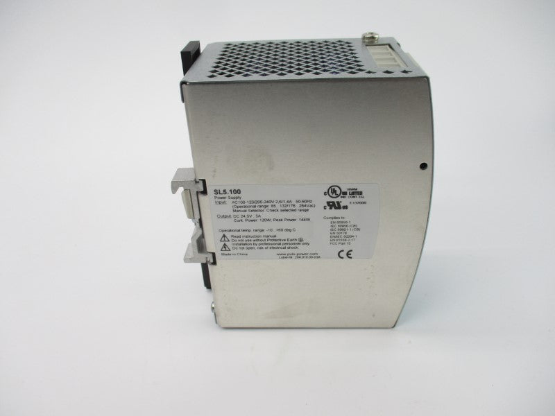 PULS SL5.100 100-120/200-240VAC 2.6/1.4A NSMP