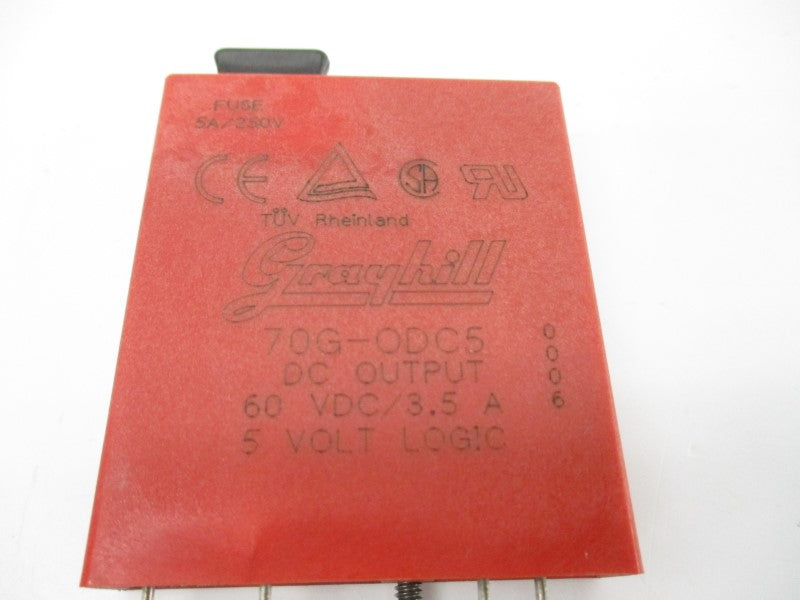 GRAYHILL 70G-ODC5 60VDC 3.5A NSNP
