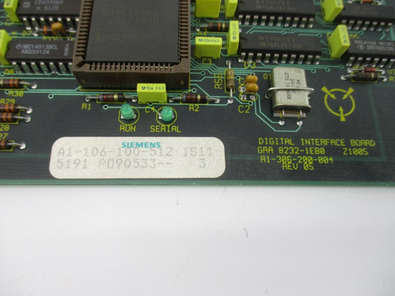 SIEMENS A1-106-100-512 REV. 05 UNMP