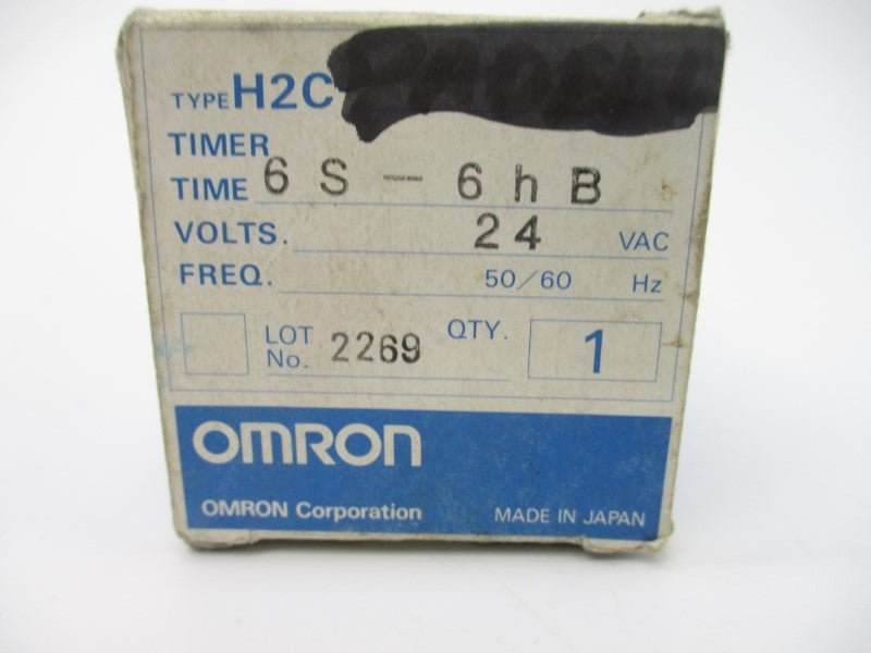 OMRON H2C 24VAC 6A 6S-6H NSMP