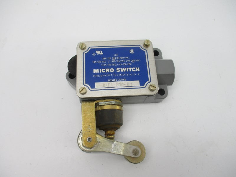 MICRO SWITCH BAF1-2RN2-RH 480VAC 20A (GREY) NSMP