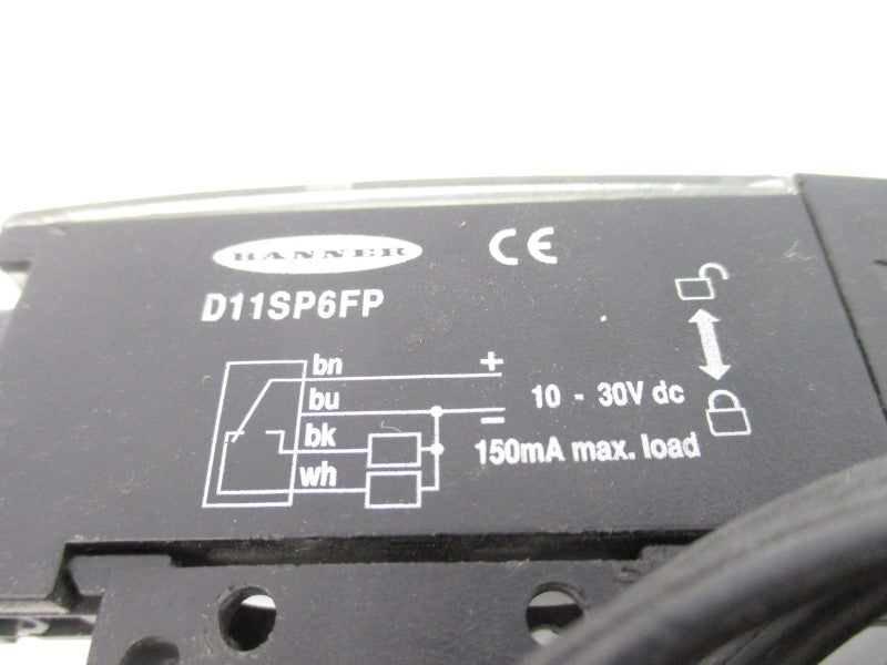 BANNER ENGINEERING D11SP6FP 10-30VDC (AS PICTURED) NSNP