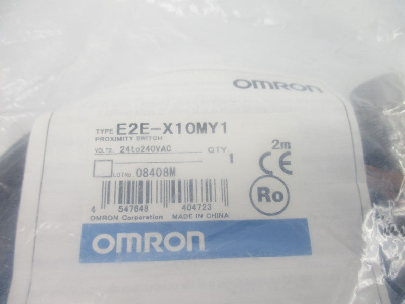 OMRON E2E-X10MY1 24-240VAC 2M NSMP