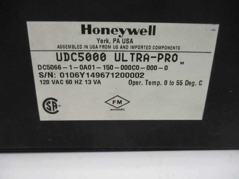 HONEYWELL DC5066-1-0A01-150-000C0-000-0 120VAC UNMP