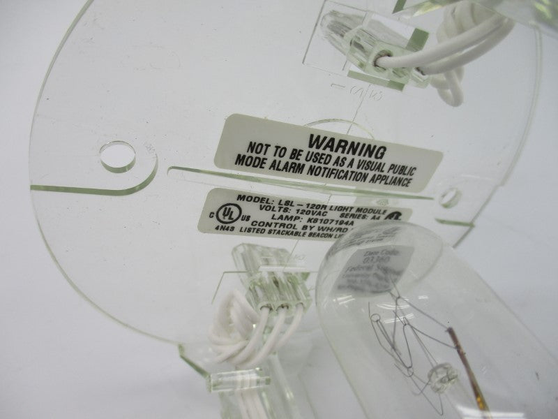 INDUSTRIAL SPARE PART LSL-120R SER. A4 120VAC (AS PICTURED) NSNP