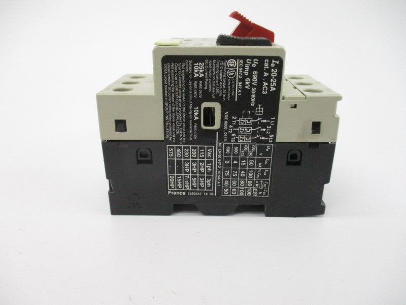 TELEMECANIQUE GV2M22 690V 20-25A NSMP
