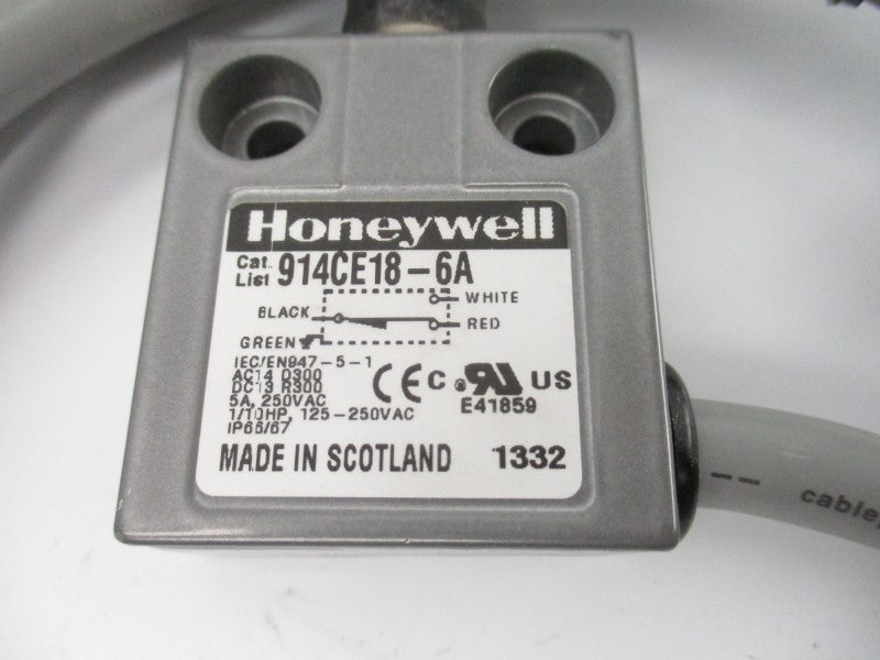 HONEYWELL 914CE18-6A 250VAC 5A NSNP
