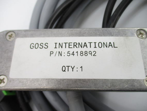 GOSS INTERNATIONAL 5418892 NSNP