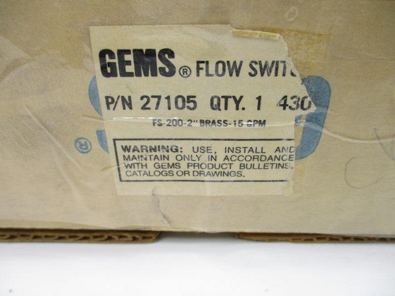 GEMS 27105 2" NSMP