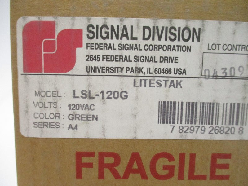INDUSTRIAL SPARE PART LSL-120G SER. A2 120VAC NSMP