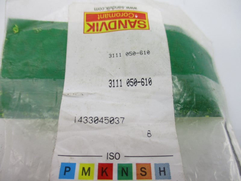 SANDVIK 3111050-610 (PKG OF 8) NSMP
