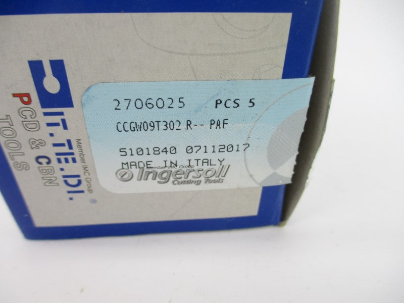 INGERSOLL 2706025 CCGW09T302R (PKG OF 5) NSMP