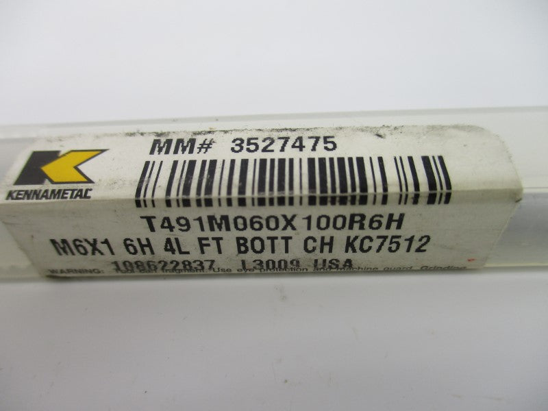 KENNAMETAL T491M060X100R6H KC7512 NSMP