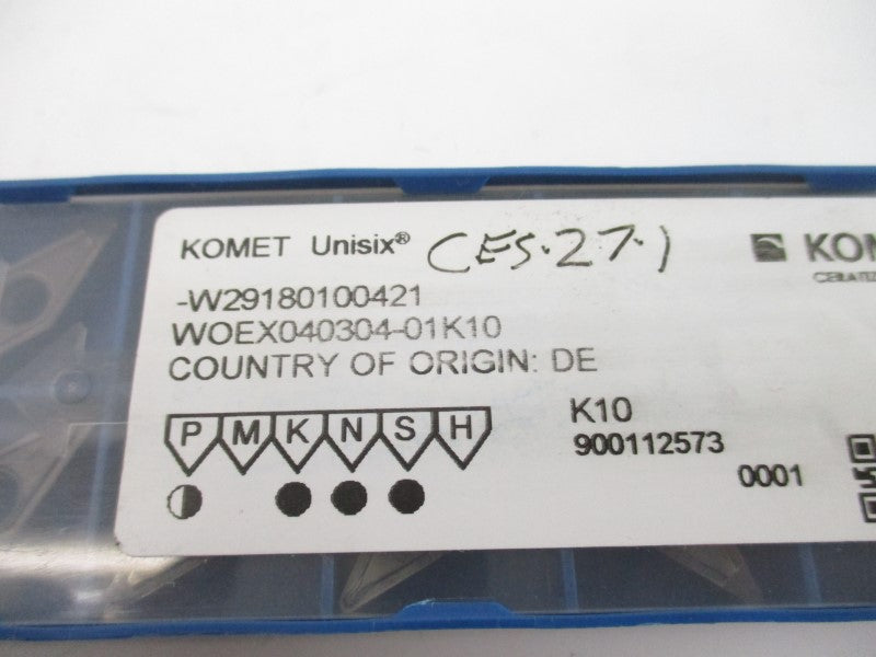 KOMET W29180100421 (PKG OF 10) NSMP