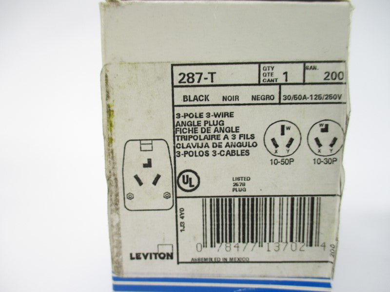 LEVITON 287-T 125/250V 20/50A NSMP