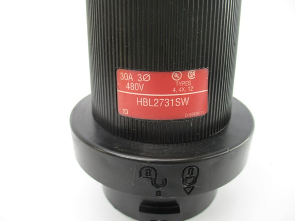 HUBBELL HBL2731SW 480V 30A NSNP