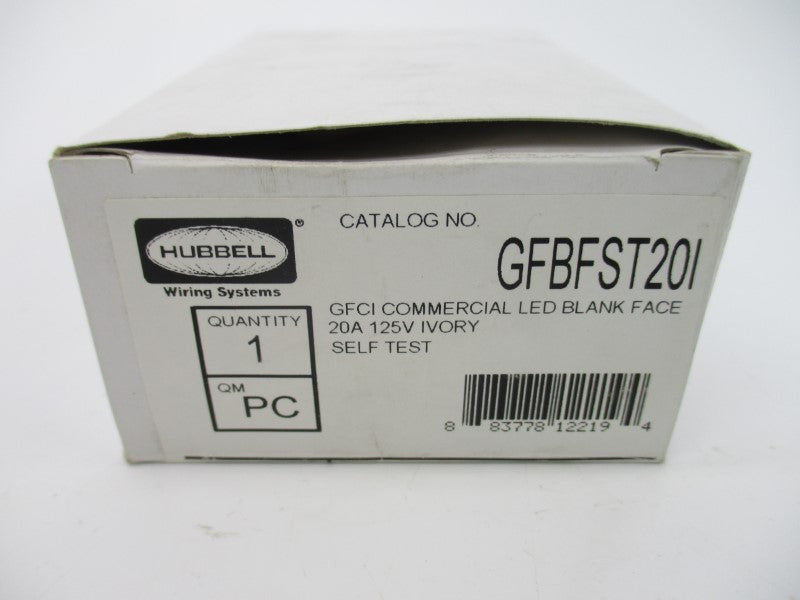 HUBBELL GFBFST20I 125V 20A NSMP