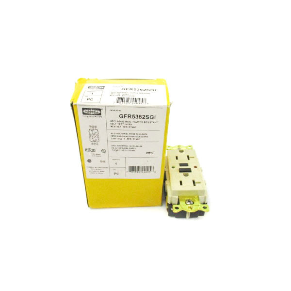 HUBBELL GFR5362SGI 125V 20A NSMP