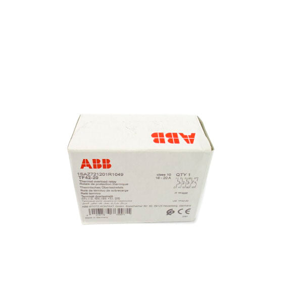 ABB TF42-20 1SAZ721201R1049 16-20A NSFS