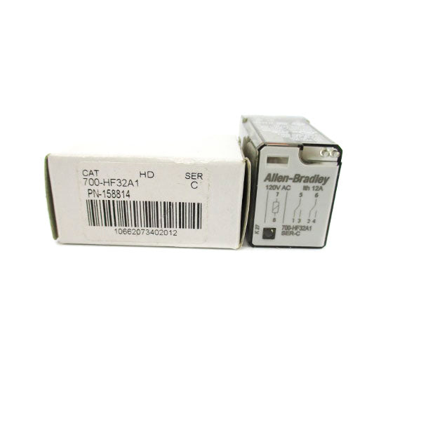 ALLEN BRADLEY 700-HF32A1 SER. C 120VAC 12A (WH) NSMP