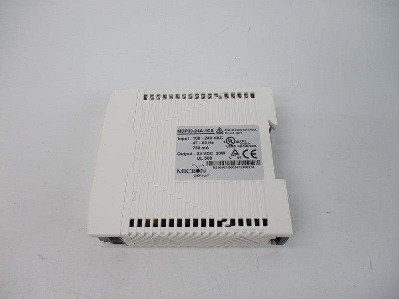 MICRON MDP30-24A-1CS 100-240VAC 0.75A NSMP