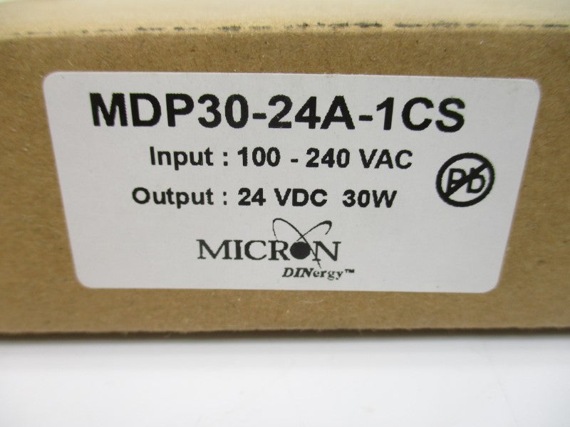 MICRON MDP30-24A-1CS 100-240VAC 0.75A NSMP
