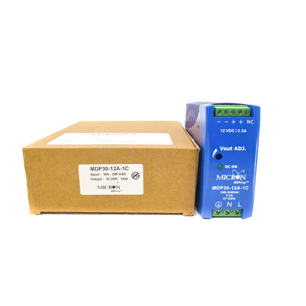 MICRON MDP30-12A-1C 100-240VAC 0.8A NSMP