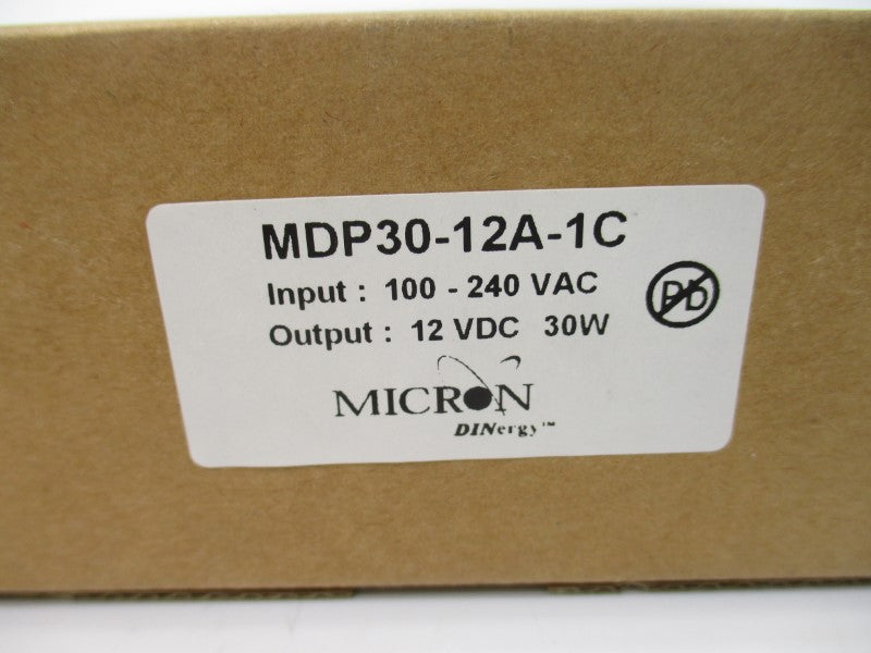 MICRON MDP30-12A-1C 100-240VAC 0.8A NSMP