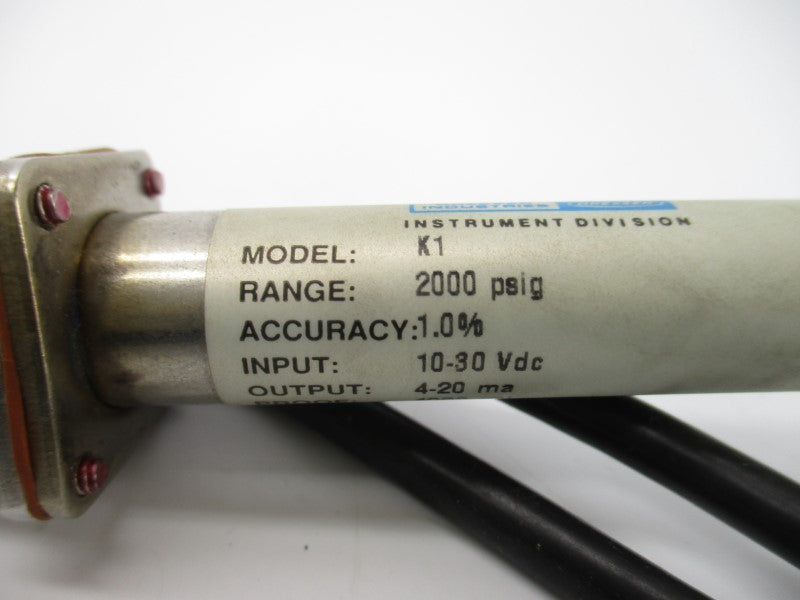 ASHCROFT K1 10-30VDC 200PSI NSNP