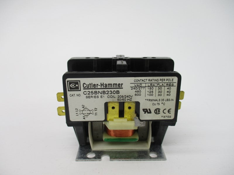 CUTLER HAMMER C25BNB230B SER. E1 208/240V 30A NSMP
