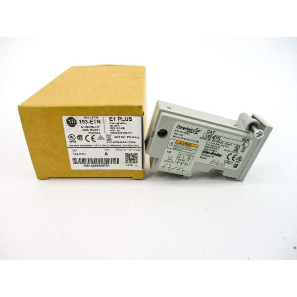 ALLEN BRADLEY 193-ETN SER. A F/W 1.02 240VAC (BR/WH) NSMP