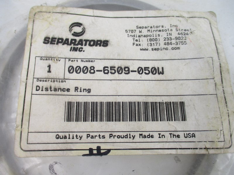 SEPARTORS 0008-6509-050W NSMP