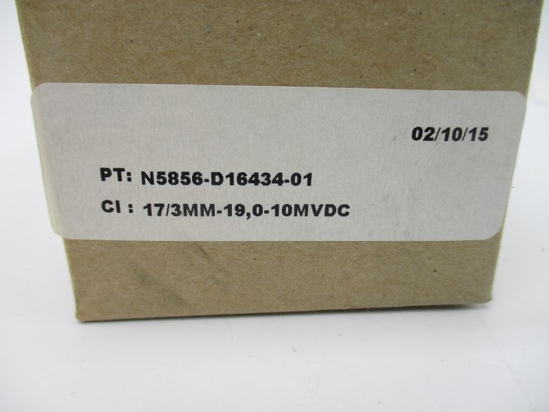 PACIFIC TEST AND MEASUREMENT N5856-D16434-01 0-10MVDC NSMP