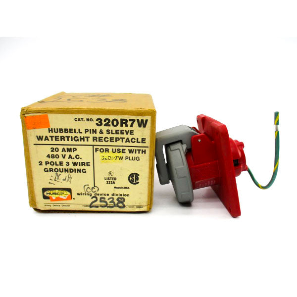 HUBBELL 320R7W 480VAC 20A NSMP