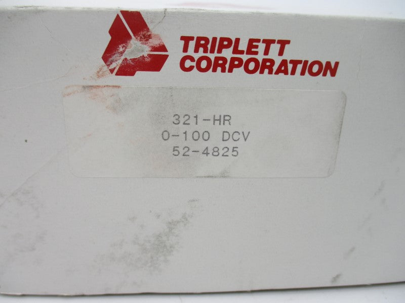 TRIPLETT 321-HR 0-100VDC NSMP