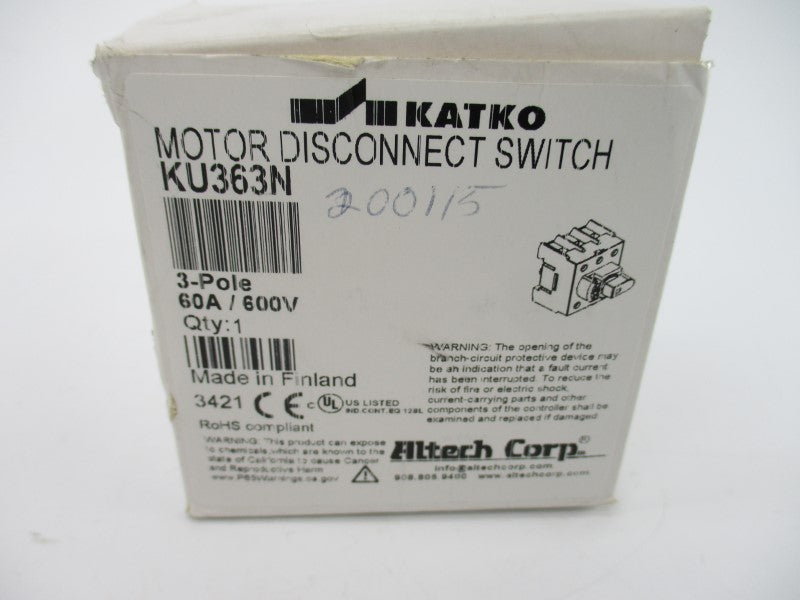 ALTECH KU363N 600V 60A NSMP