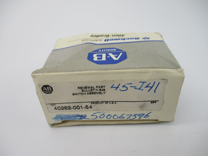 ALLEN BRADLEY 40262-001-54 (GY/BL) NSMP