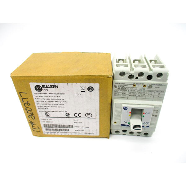 ALLEN BRADLEY 140G-G2C3-C60 SER. A 480V 60A (BR/WH) NSMP