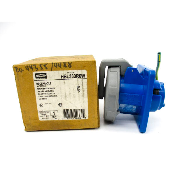 HUBBELL HBL330R6W 250VAC 30A NSMP