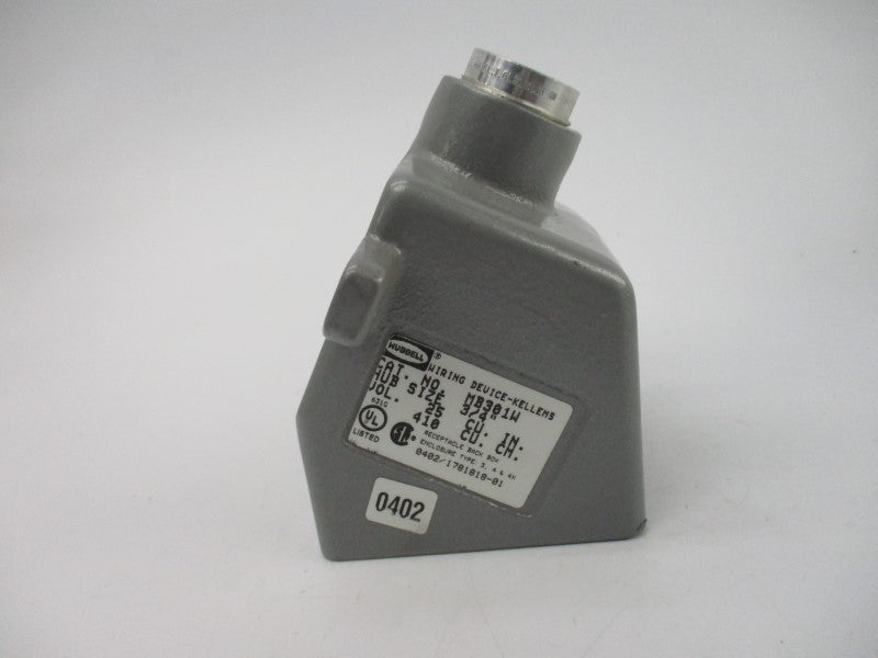 HUBBELL MB301W 30A 3/4" NSMP