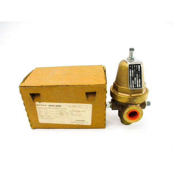 BLACK MOUNTAIN 08361-0040 A361 20-60PSI 1/2" NSMP