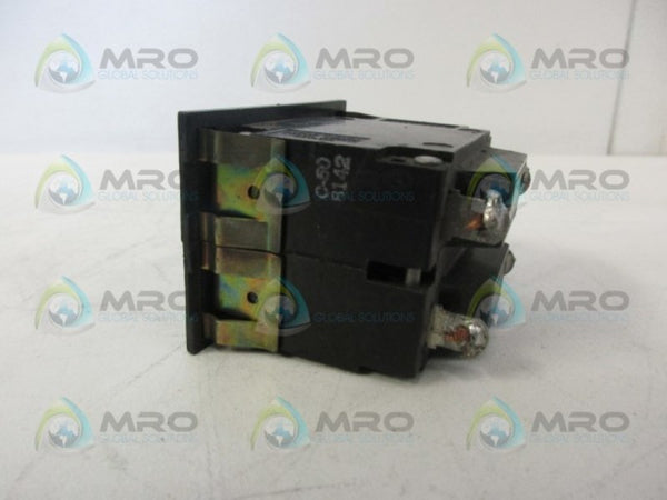 HEINEMANN C-50 8142 CIRCUIT BREAKER UNMP
